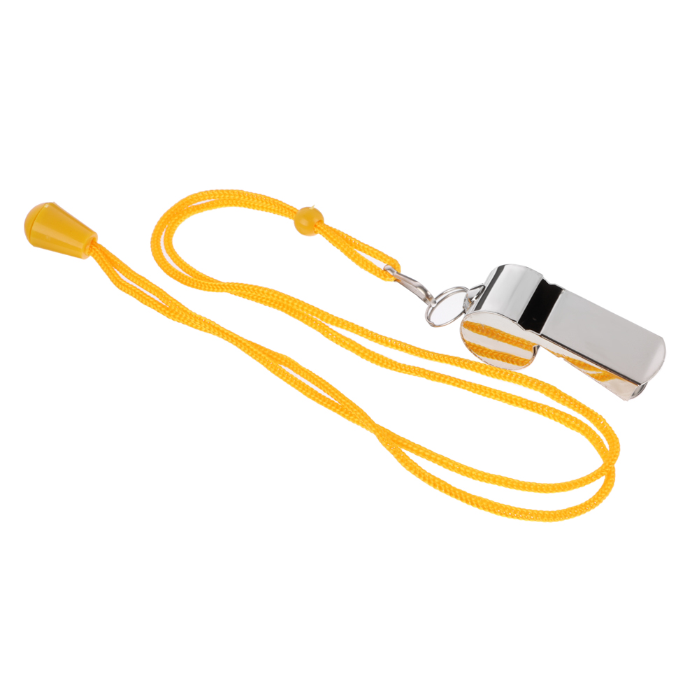 Свисток на шнурке профессиональный, тм BY SPORT, 4см, металл - #1