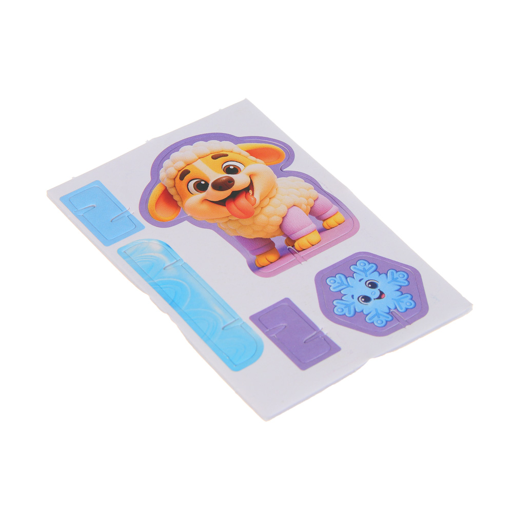 BY 3Д пазл "Зверята", пенокартон, 6х8,4см, 25 дизайнов - #5