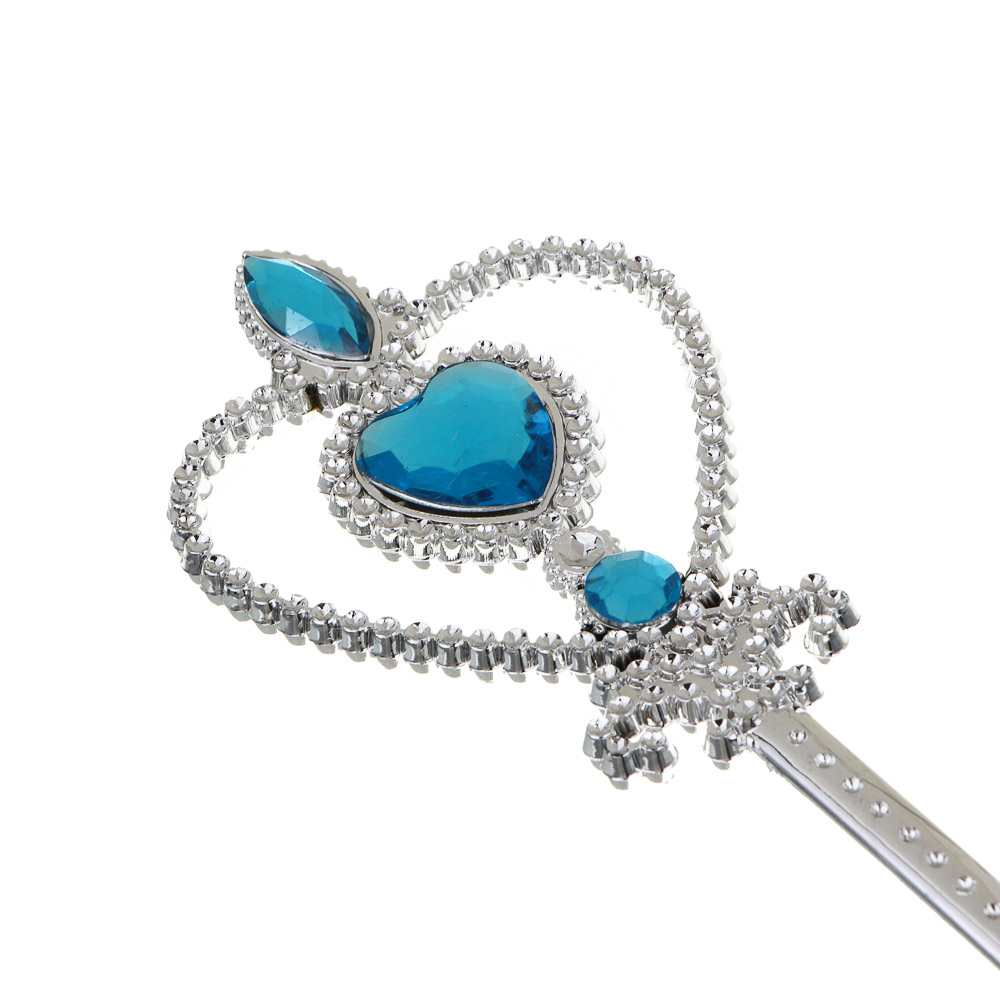 СНОУ БУМ Набор карнавальный 3 предмета (ободок-диадема, коса, палочка), пластик, полиэстер - #9