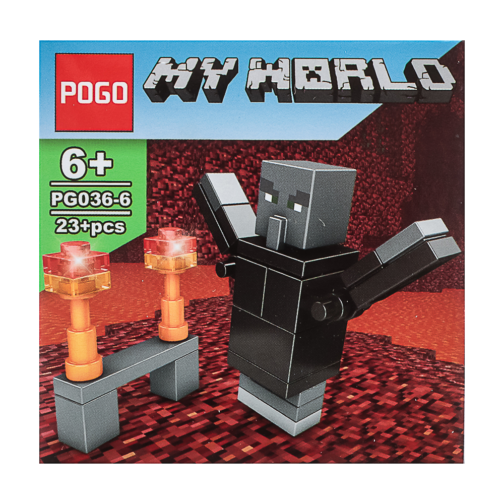 Конструктор "Игровой мир" 21-28 дет., ABS, 7х4,5х7 см, 6 видов - #12