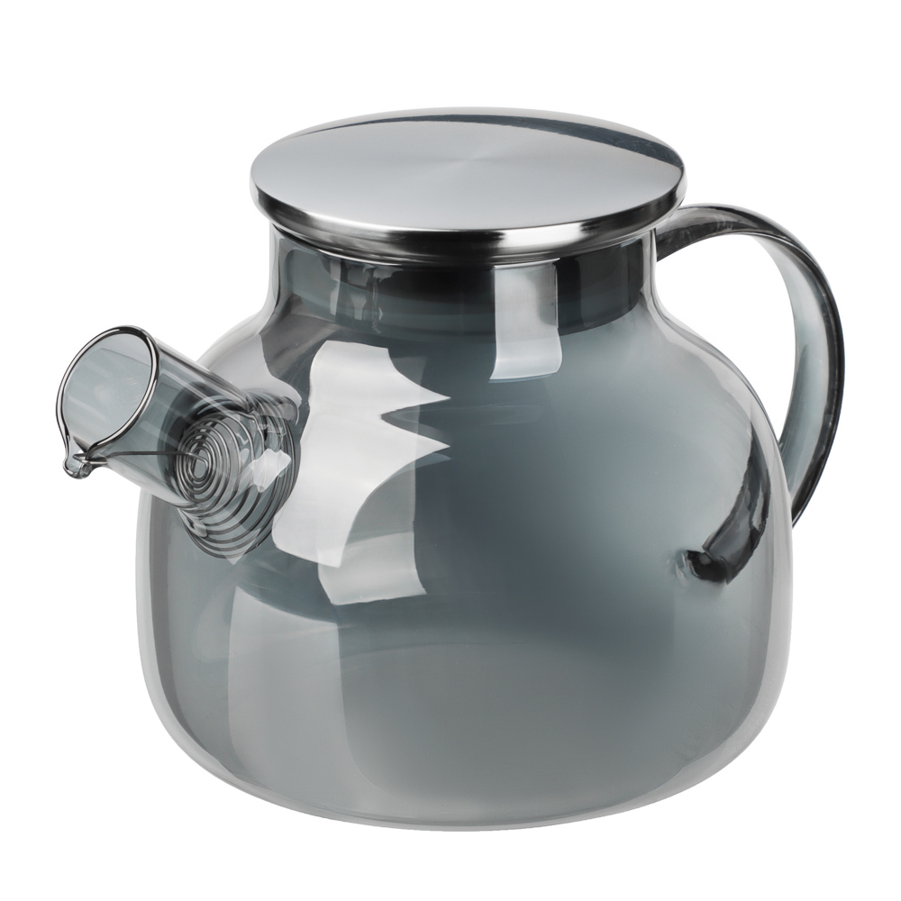SATOSHI Графит Чайник заварочный 1000мл, стекло, нерж.сталь - #4