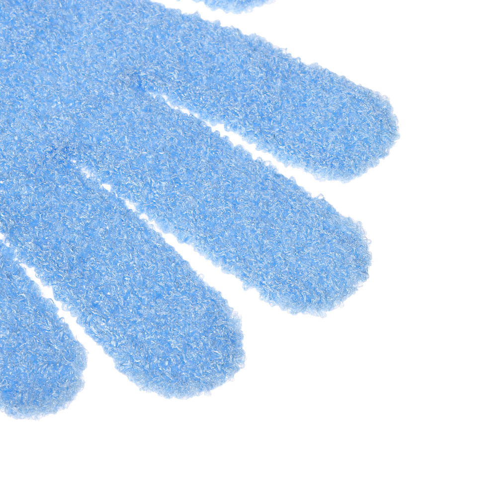 Мочалка перчатка тм ЮL с отшелушивающим эффектом, полиэстер, 18см, 5 цветов, МС24-06 - #14