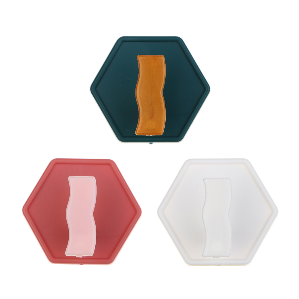 VETTA Крючки самоклеящиеся, круглые, 3шт, 4 дизайна - #8