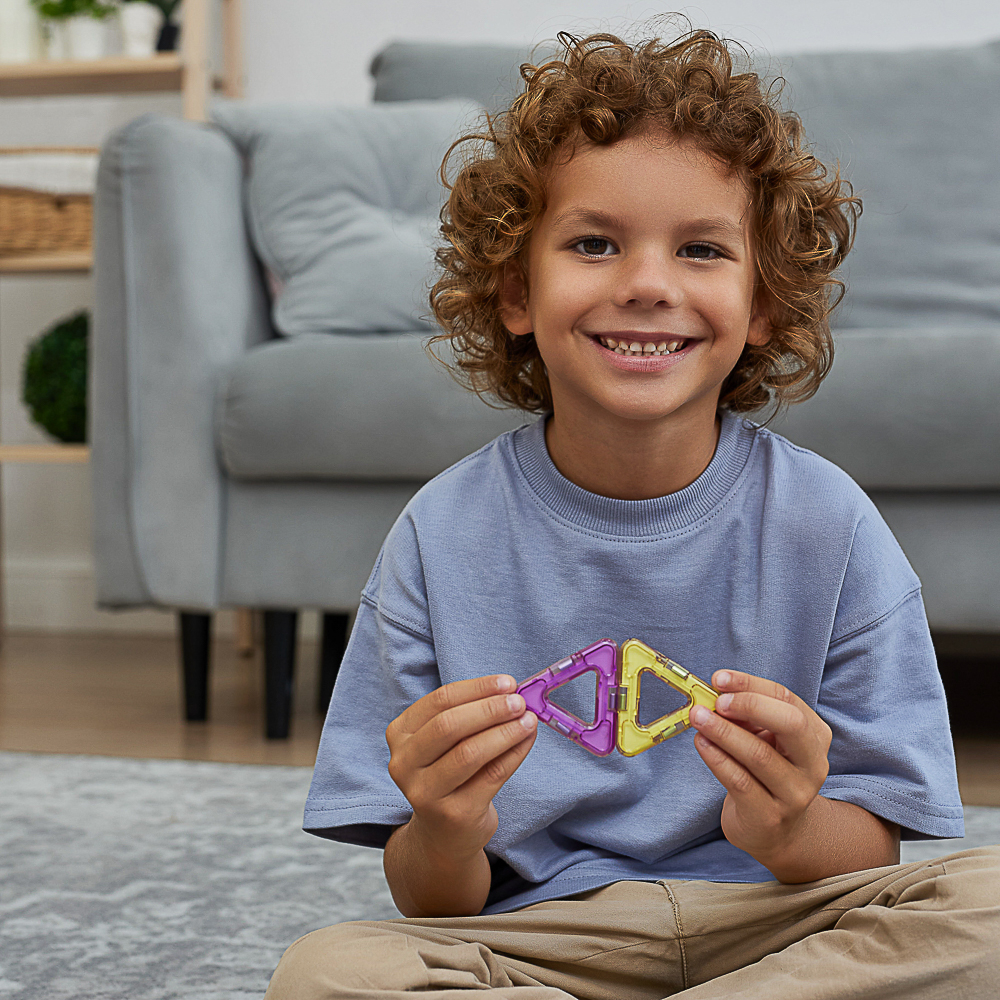 BY Education Конструктор магнитный "Мои первые магниты", 14 деталей, PS ,ABS, 16,5х14,5х6,5см - #11