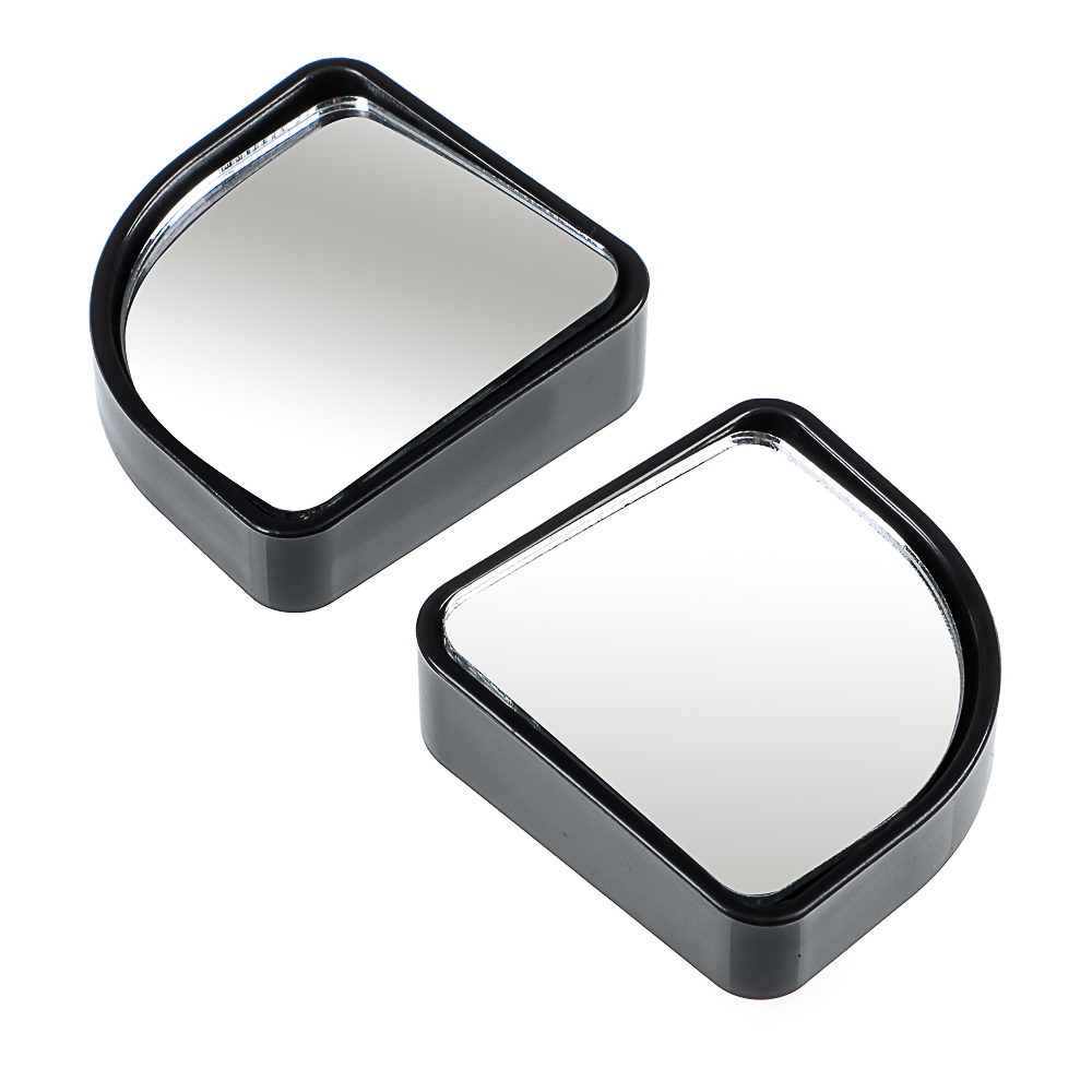 ЕРМАК Зеркало квадратное мертвой зоны, цвет черный 2шт, 50x50 - #2