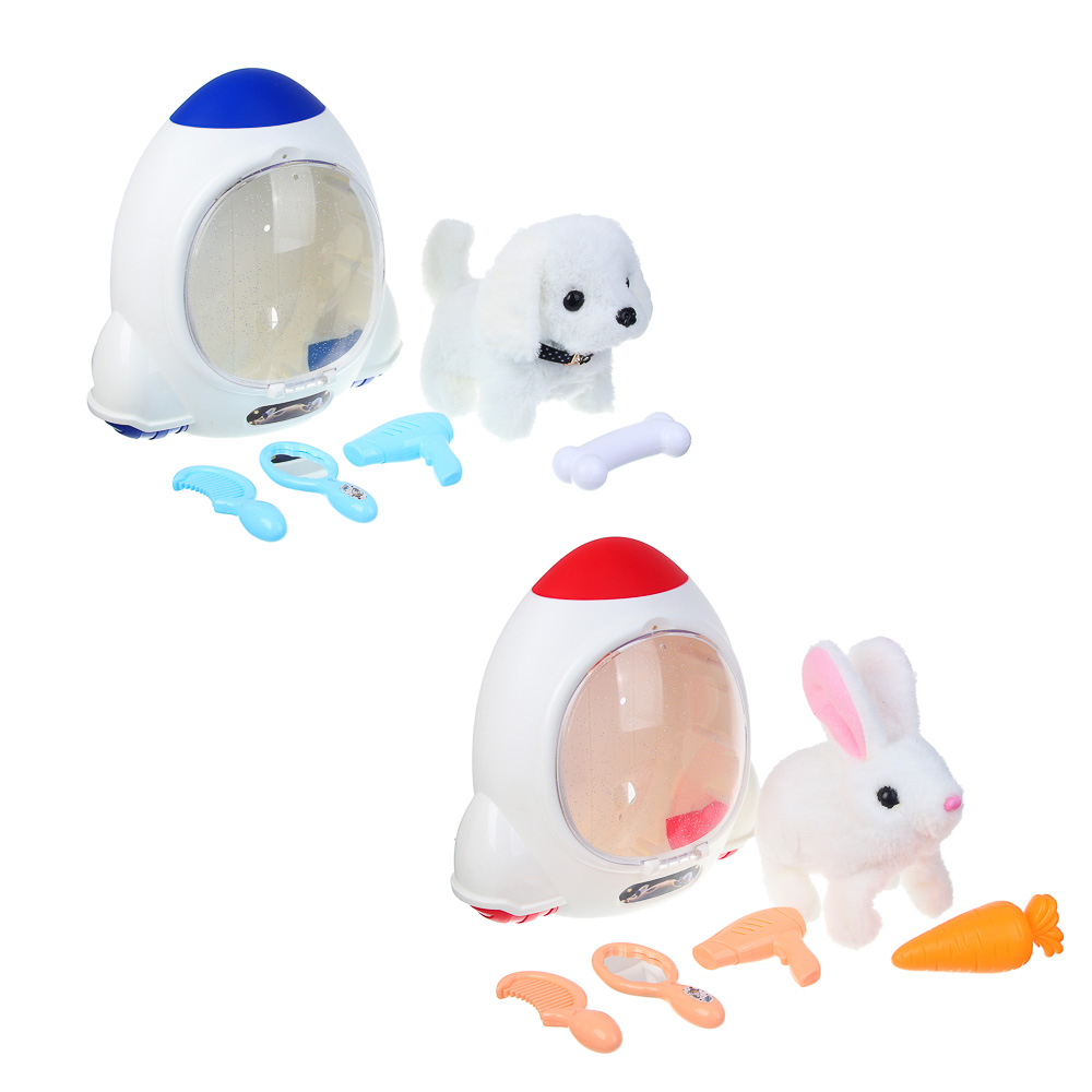 ИГРОЛЕНД Питомец интерактивный в рюкзаке, 2хАА, PVC, PP, ABS, полиэстер, 22х11,5х22,5 см, 2 диз - #2