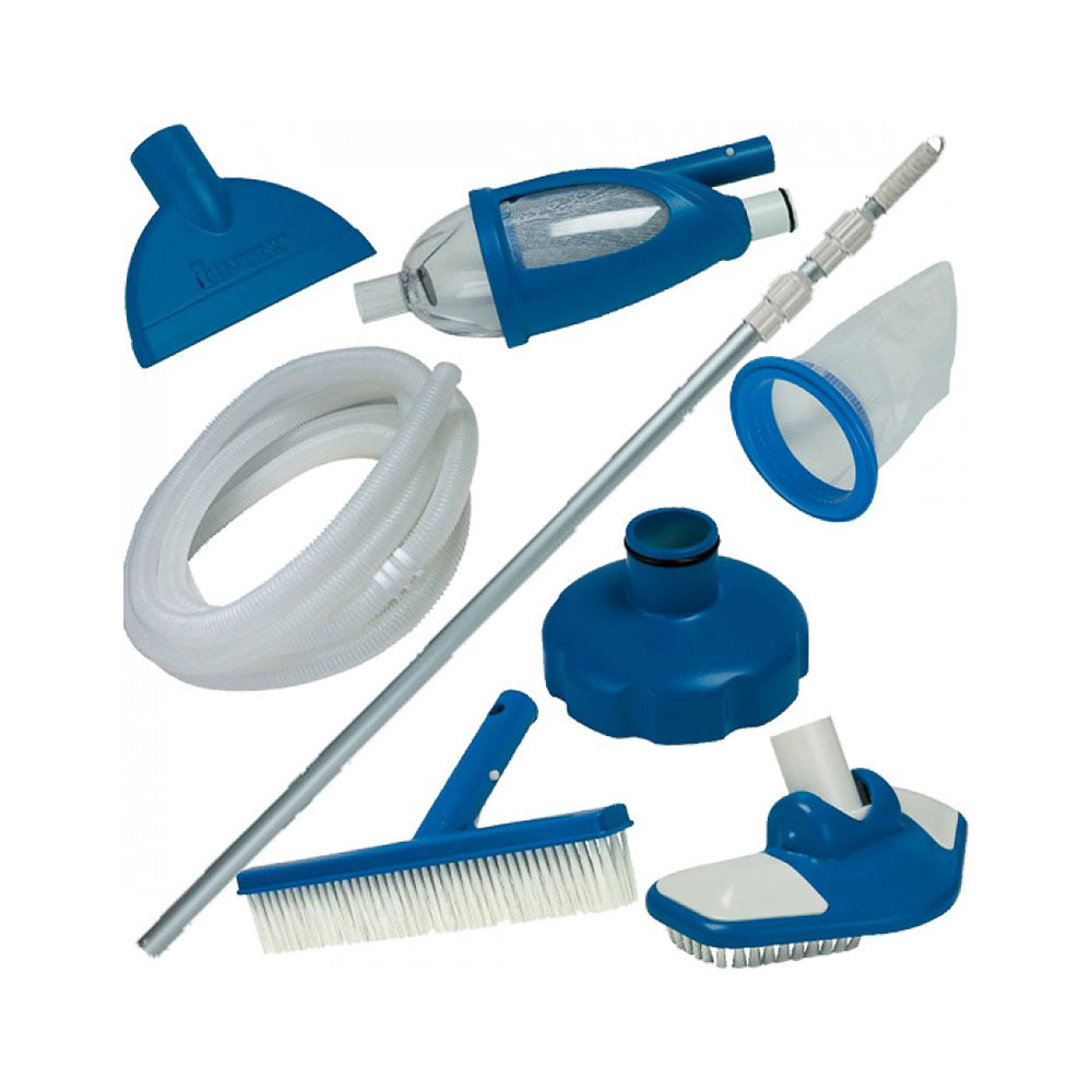 INTEX Комплект для очистки бассейна Дэлюкс, с выдвижной рукояткой, 28003 - #1