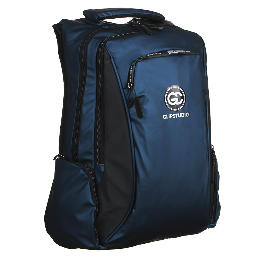 Рюкзак подростковый, 47x37x15см, 2 отд, 3 карм, многослойный водоотталк.нейлон, USB, 3 цвета - #3