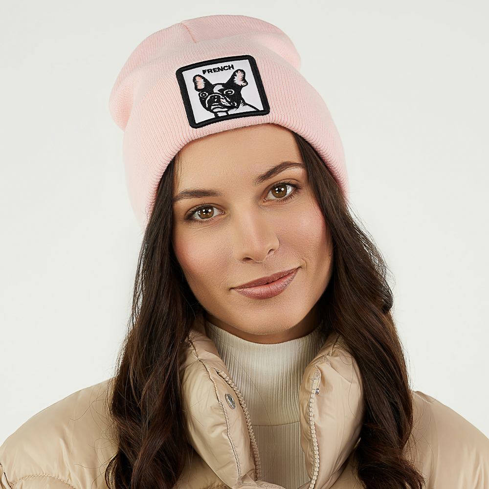 GALANTE Шапка взрослая с нашивкой, р-р 56-58, 6 дизайнов, СЗШ24-32 - #18