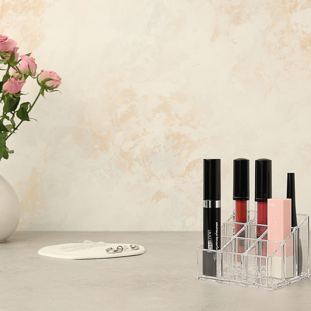 ЮНИLOOK Органайзер косметический 9х9х6,5 см, полистирол - #6