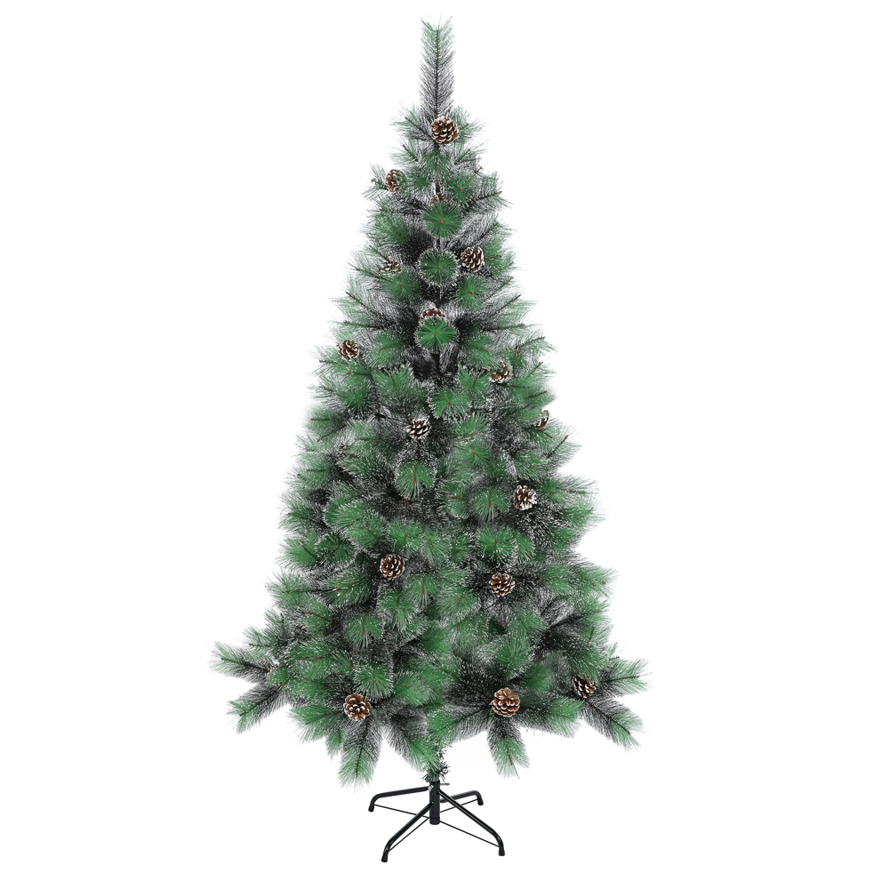 Ель-сосна с шишками 200 веток, 180 см, 26-15 - #1