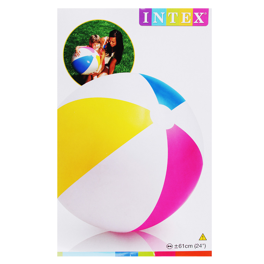 Надувной мяч Intex "Дольки", d=61 см - #3
