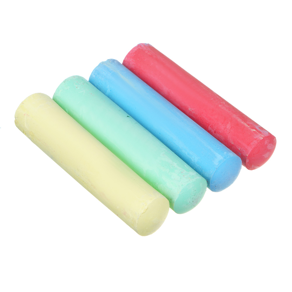 Мелки для рисования на асфальте «Русские Супергерои», BY, цветные в ведерке, 16 шт, мел, 9х9см - #2