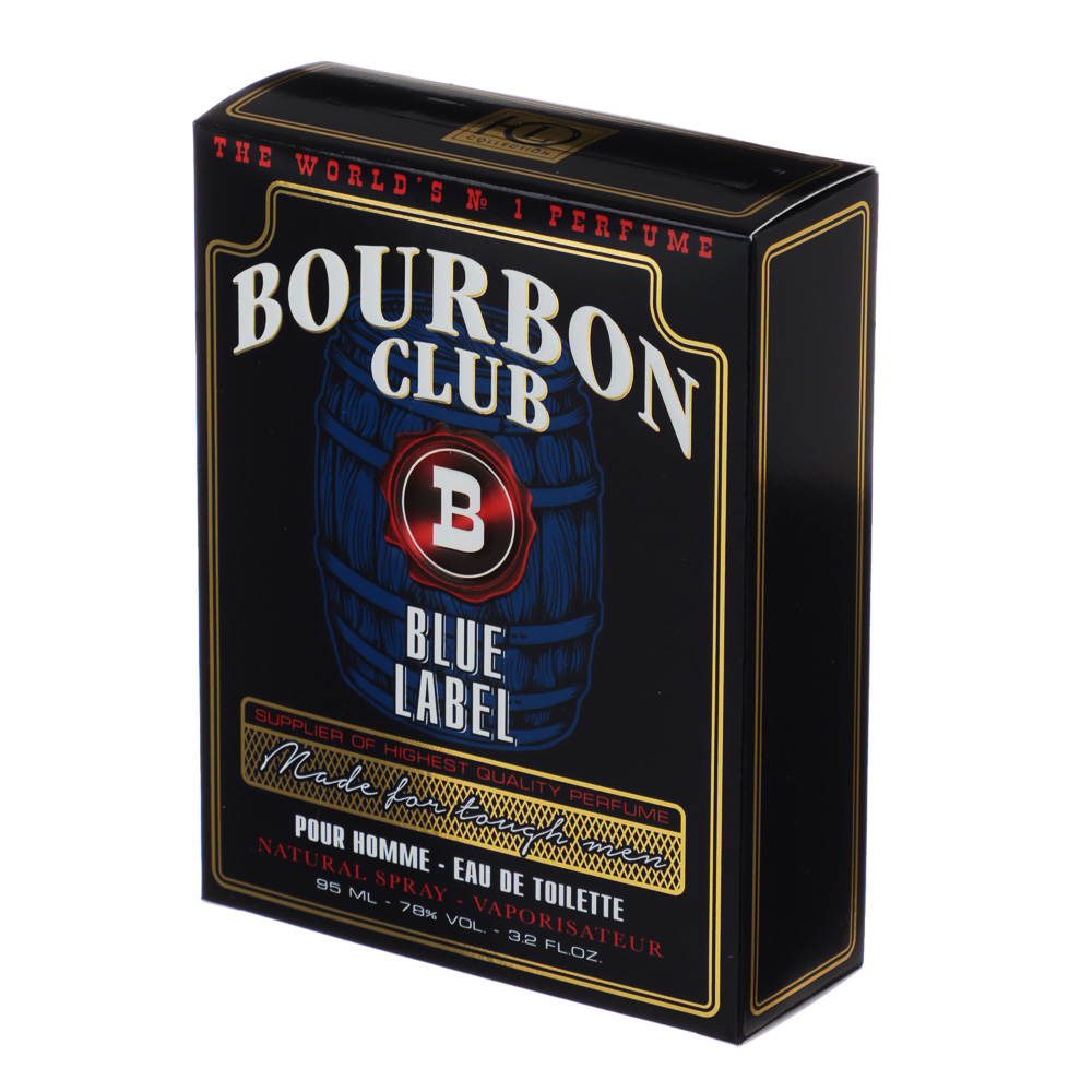 Туалетная вода мужская "Bourbon Club Blue Label", 95 мл - #3