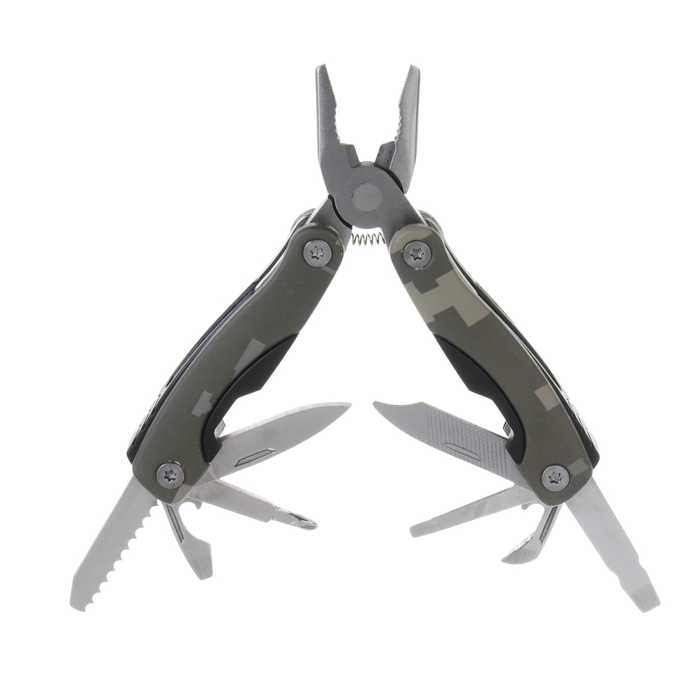 Мультитул многофункциональный тм BY Русские Супергерои, 15 функций, нержавеющая сталь, 9,9 см - #1