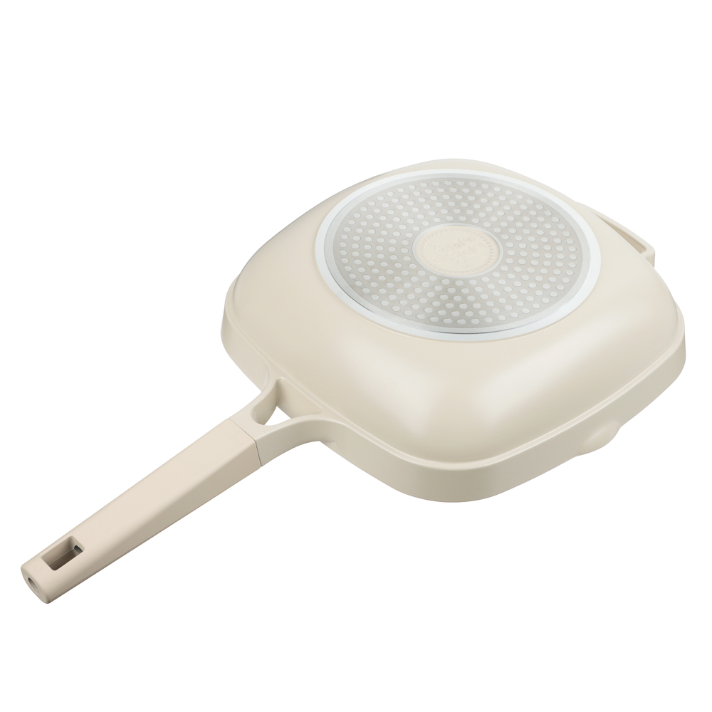 SATOSHI Мулон Сотейник с крышкой литой, 3,7л, d26см, антипригарное покрытие, индукция - #8