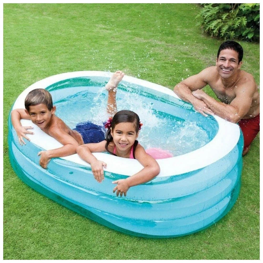 INTEX Бассейн надувной Пираты 238л 163x107x46см рем комплект от 3 лет 57482NP - #2