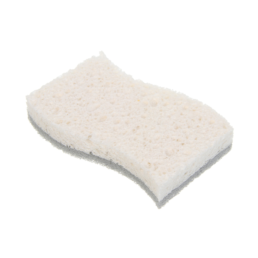 Набор губок из древесной целлюлозы 2 шт., тм VETTA, 11х6,3х1,5 см, древесная целлюлоза, полиэстер - #4