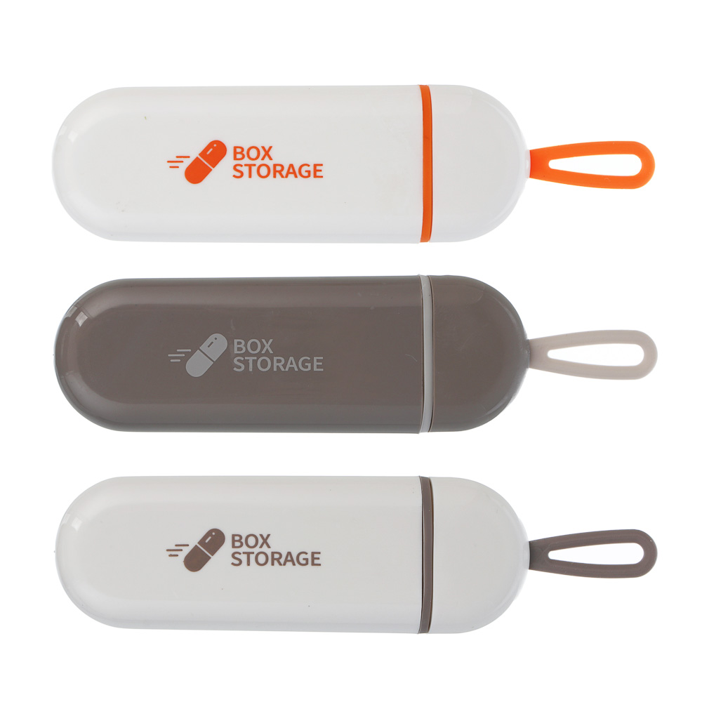 VETTA Бокс-флешка для таблеток, 11x3,8 см, пластик - #1