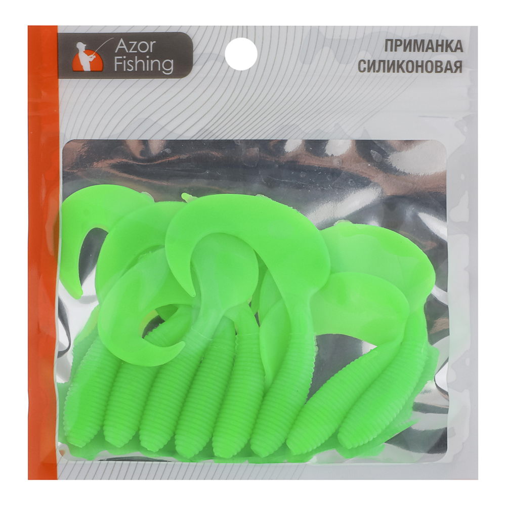 Приманка мягкая "Shad" тм AZOR FISHING, силикон, 9см, 8шт. в уп, 5 цветов - #13