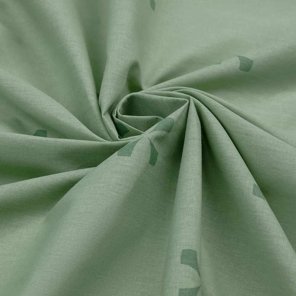 Комплект постельного белья Provance, евро, зеленый - #8