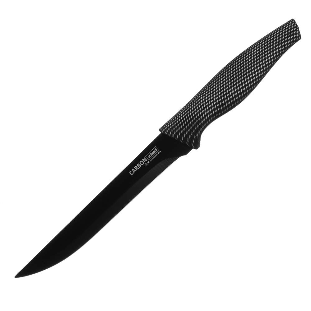Нож кухонный универсальный 15 см SATOSHI Карбон, нержавеющая сталь - #1