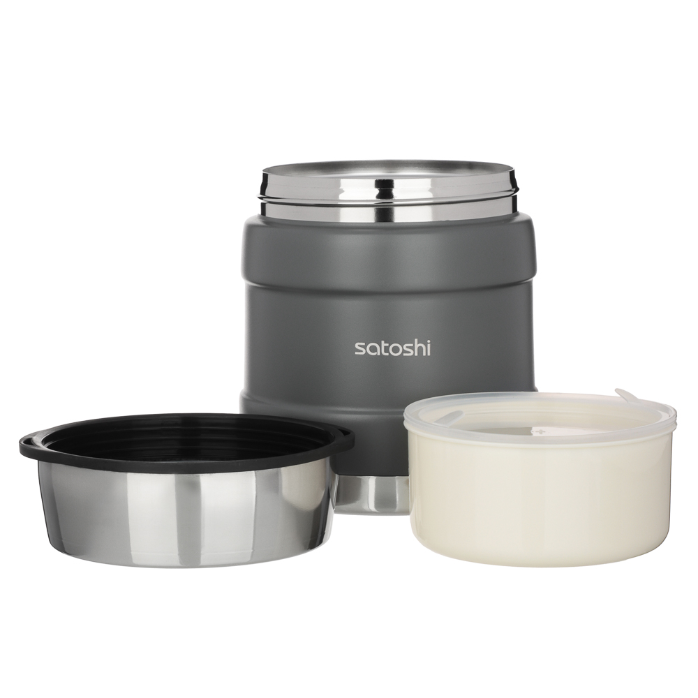 SATOSHI Торнадо Ланч-бокс 1,00л, с широкой горловиной, нержавеющая сталь - #7