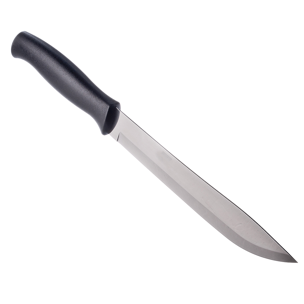 Кухонный нож 18 см Tramontina Athus, черная ручка, 23083/007 - #1