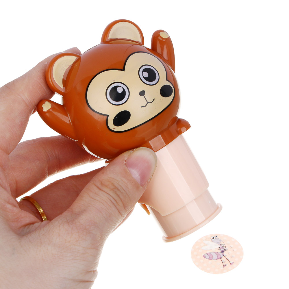 ХОББИХИТ Набор для творчества с печатями "Зверюшки", 9,5х7,5х6см, PP, 4 дизайна - #10