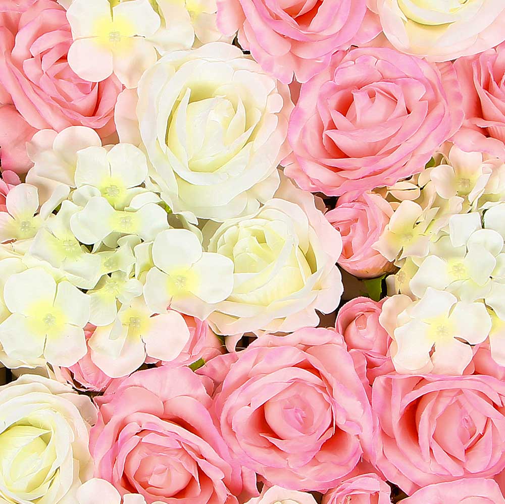 Изгородь цветочная Inbloom "Бело-розовая пастель" - #3
