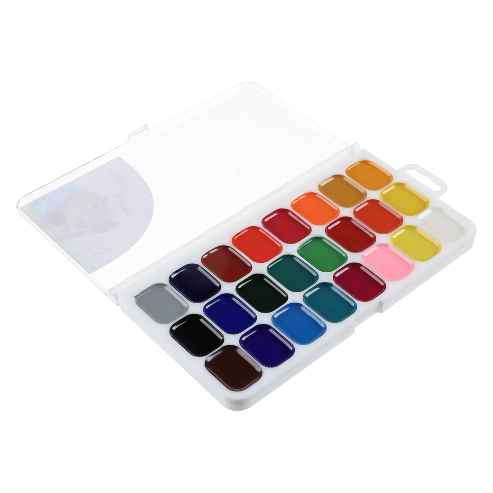 Акварель 24 цвета ClipStudio, без кисти, в пластиковой упаковке с европодвесом - #3