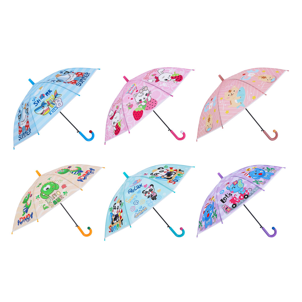 Зонт-трость, детский, 6 дизайнов - #2