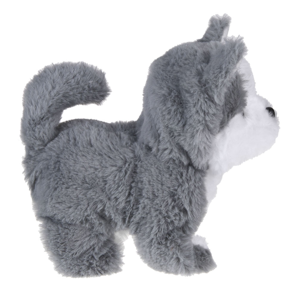 ИГРОЛЕНД Питомец интерактивный "Пушистя", PP, полиэстер, 16-20см, движение, звук, 2хАА, 4 дизайна - #6