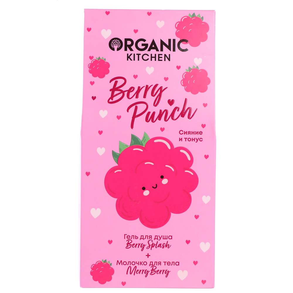 Подарочный набор женский ORGANIC KITCHEN:гель д/душа+молочко д/тела,2 вида,2х170мл - #4