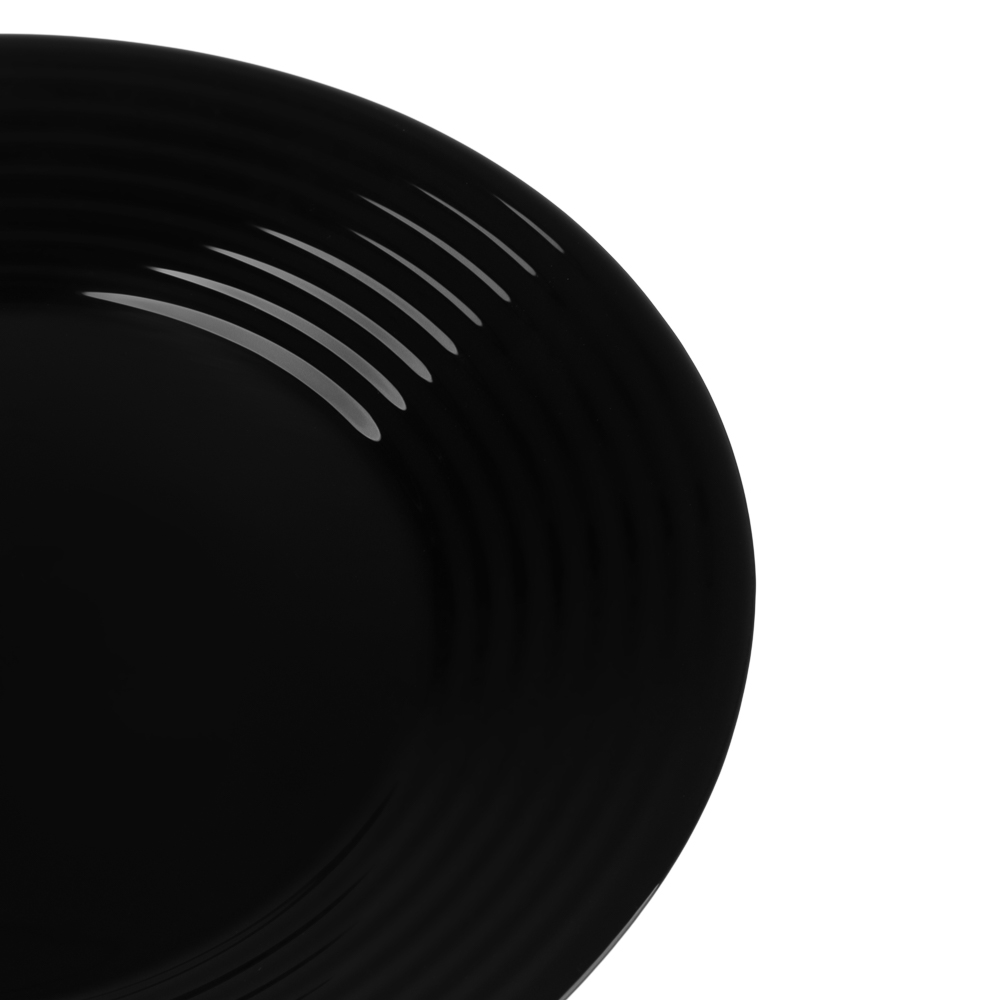 MILLIMI Бароло Тарелка подстановочная 26,6см черная опаловое стекло - #3