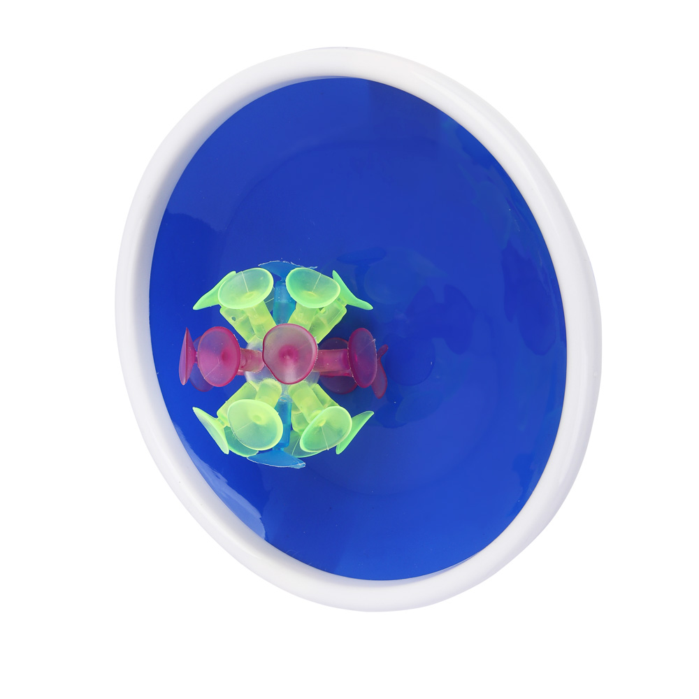 Набор поймай мяч, детский, ИГРОЛЕНД, (2 тарелки, мяч на присосках), d14,5 см, PP - #4