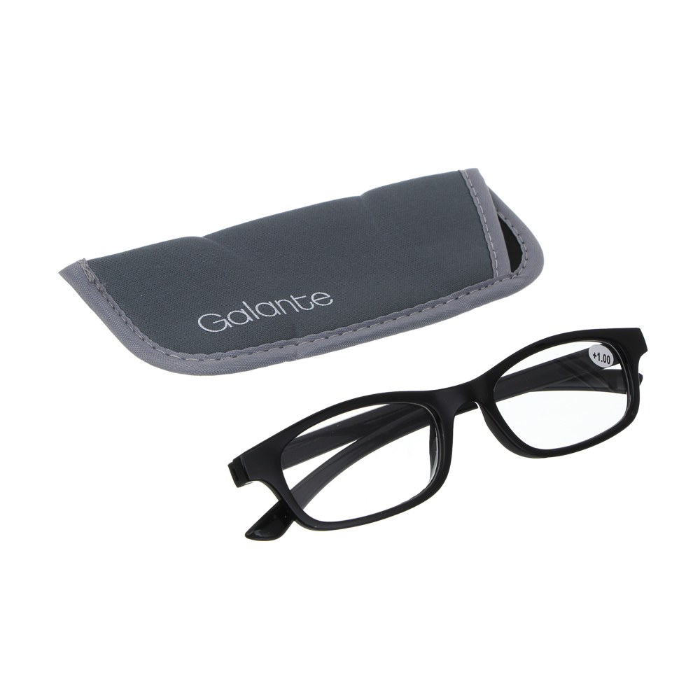 GALANTE Очки корригирующие с чехлом, пластик, полиэстер, PD62, (+): +1,+1.5,+2,+2.5,+3,+3.5 (ОК2) - #1