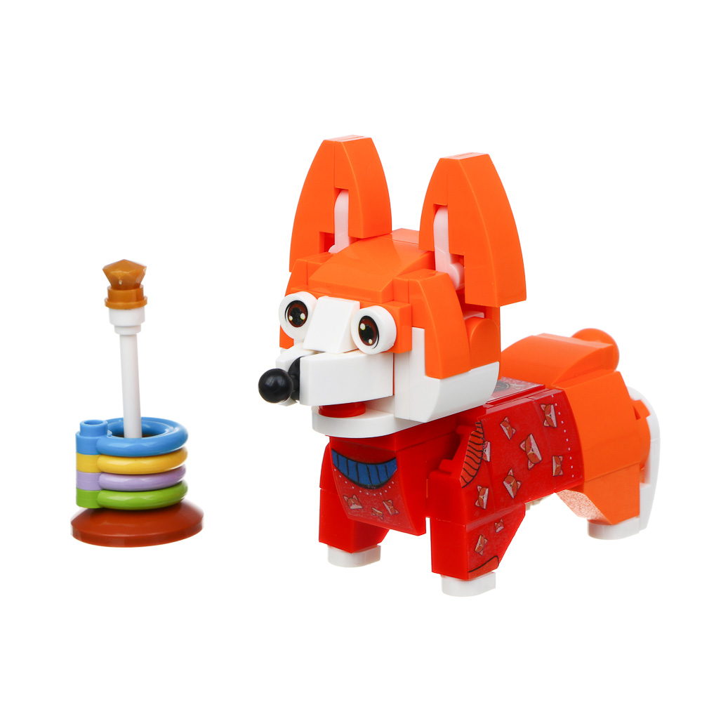 ИГРОЛЕНД Конструктор Любимая порода, 124-131 дет, ABS, 15х10х4 см, 4 дизайна - #5