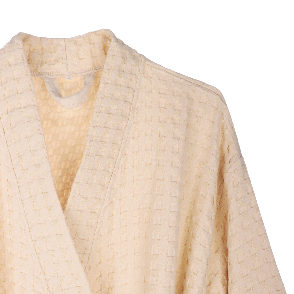 PROVANCE Монблан Халат вафельный, one size, 100% хлопок, 300гр/м2, бежевый - #2