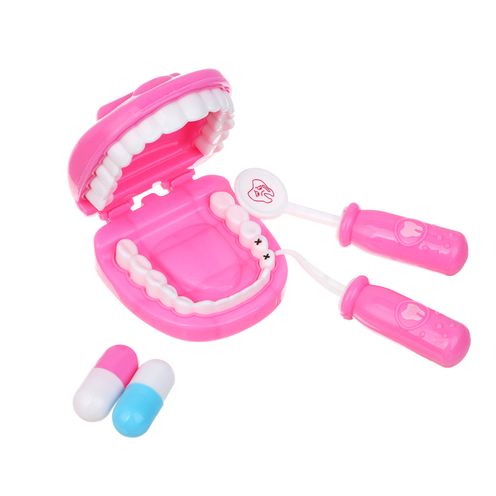 ИГРОЛЕНД Набор игровой профессии мини "Стоматолог", PP, ABS, 16х5х34,5см - #6