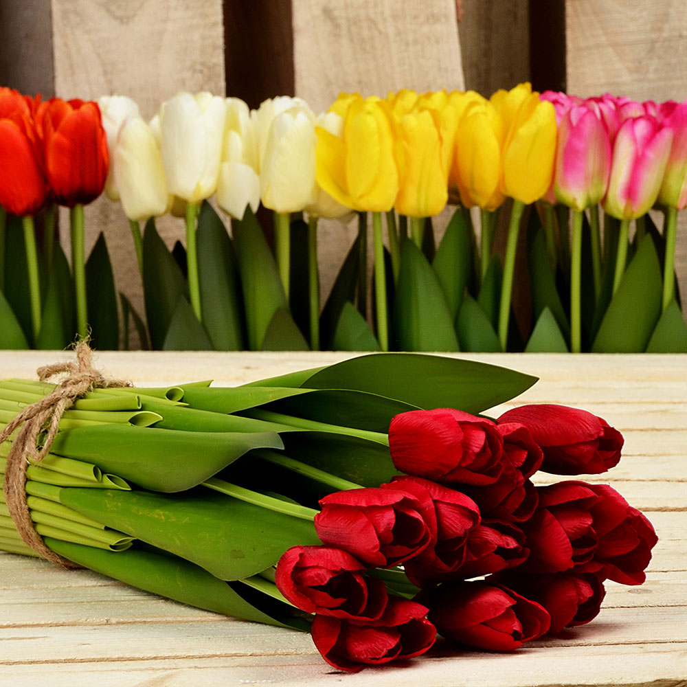 Цветок искусственный декоративный Ladecor "Букет тюльпанов" - #5