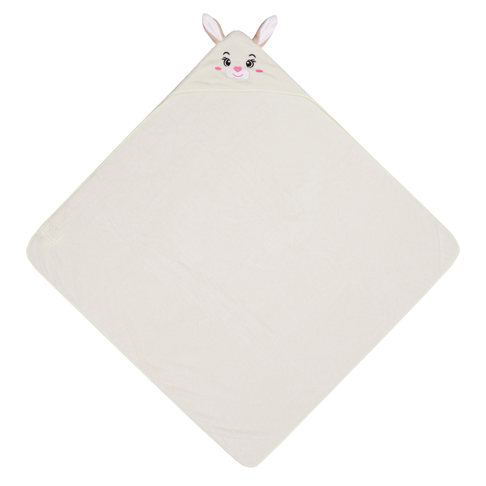 PROVANCE Полотенце-пончо махровое с капюшоном 80%ПЭ, 20% полиамид, 105х105см, 280гр/м, 3 дизайна - #11