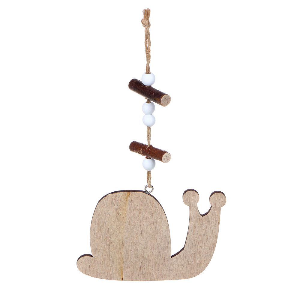 INBLOOM Подвеска декоративная садовая Улитка, 18 см, МДФ, 3 дизайна - #3