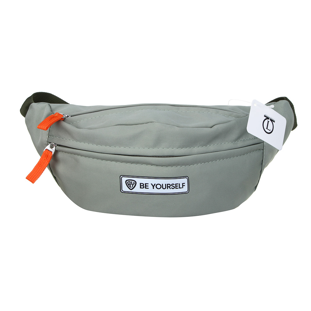 ЮL Сумка поясная с 3-мя отделениями, 100% ПЭ, 33х16х9см, 4 цвета - #6