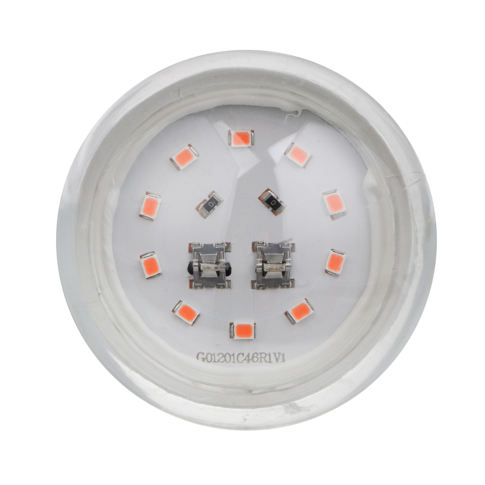 INBLOOM Лампочка для растений, 6х12см, 10LED, фиолетовый, Е27, 9Вт, PC - #3