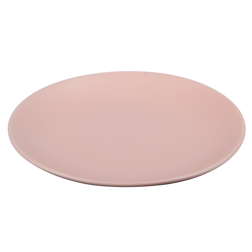 Тарелка подстановочная 26,7см, тм MILLIMI розовый, керамика - #2