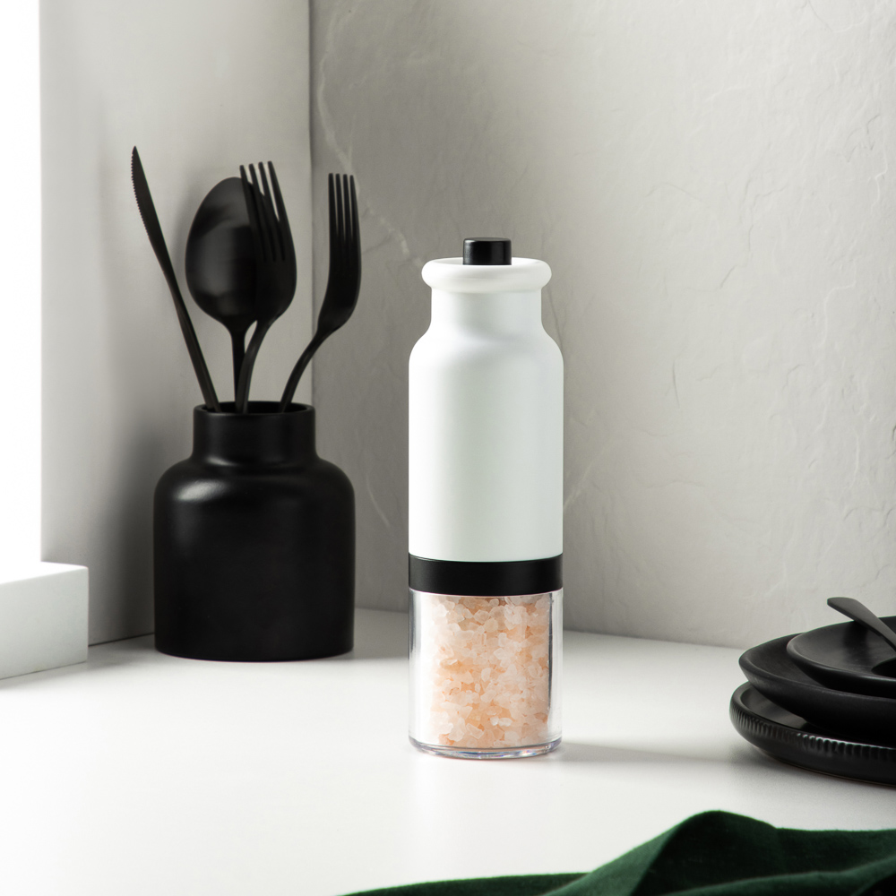 SATOSHI Мельница для специй электрическая, гравитационная 18,5см, пластик/акрил - #7