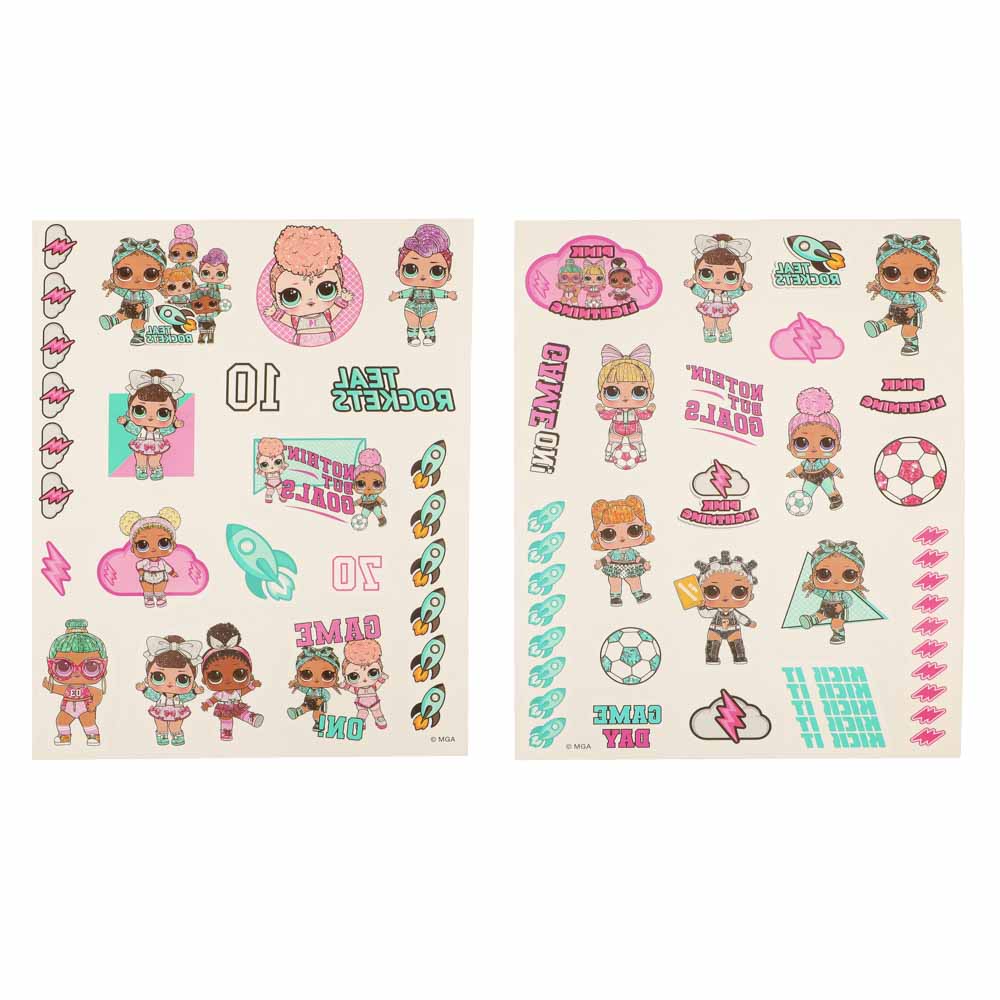 НД ПЛЭЙ Наклейки-татуировки, бумага, 11,8х19см, 2 листа, 4 дизайна - #11