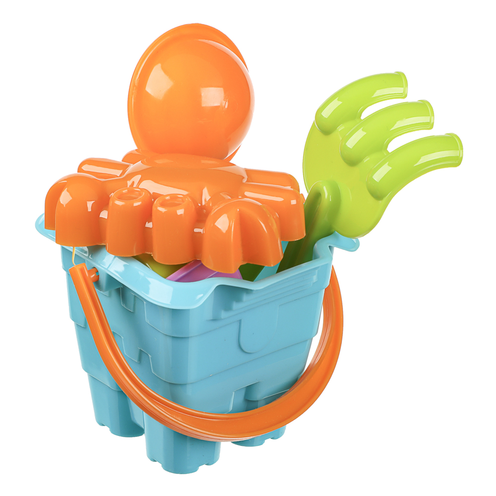 Набор для игры в песке, 6 предметов, ИГРОЛЕНД, для детей 3+ - #3