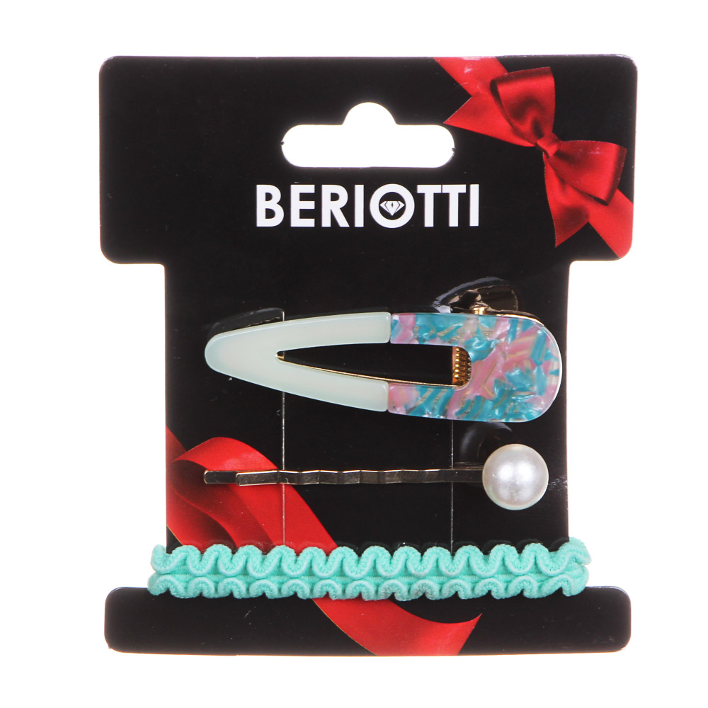 Набор аксессуаров для волос Beriotti, 3 шт - #7